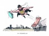 Cartoon: Die deutsche Wirtschaft floriert (small) by mandzel tagged wirtschaft,aufschwung,höhenflug