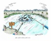Cartoon: Die Kuh muss vom Eis (small) by mandzel tagged zypern,eurozone,einbruch,eisfläche