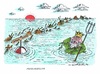 Cartoon: Flucht nach Europa (small) by mandzel tagged mittelmeer,seenot,katastrophen,flüchtlinge