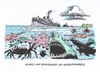Cartoon: Gefährliche Gegend (small) by mandzel tagged waffenschmuggel,libyen,bundesmarine,mittelmeer