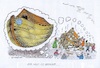 Cartoon: Große Herausforderung (small) by mandzel tagged klimaschutz,uno,co2,umwelt,zusammenarbeit