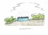 Cartoon: Heuschreckenbefall (small) by mandzel tagged karstadt,heuschrecken