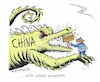 Cartoon: Hongkong und der Drache (small) by mandzel tagged china,hongkong,demonstrationen,proteste,unterdrückung