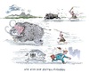 Cartoon: Jäger und Gejagte (small) by mandzel tagged steuern,staat,deutschland
