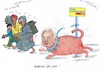 Cartoon: Kubickis schärferer Kurs (small) by mandzel tagged zuwanderer,asyl,kubicki,fdp,kursverschärfung,immigration