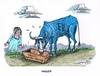 Cartoon: Magersucht in der EU (small) by mandzel tagged magersucht,eu,wahlen