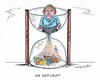 Cartoon: Merkel verliert Zustimmung (small) by mandzel tagged flüchtlinge,merkel,eu,asyl,verantwortung,planlosigkeit,beliebtheitspunkte