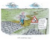 Cartoon: Scholz legt los... (small) by mandzel tagged scholz,kanzler,ampel,arbeit,finanzen,corona,klima,rente