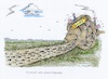 Cartoon: Stockende Verhandlungen (small) by mandzel tagged groko,merkel,seehofer,schulz,spd,csu,cdu,deutschland,koalitionsverhandlungen