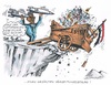 Cartoon: Strafe muss sein! (small) by mandzel tagged syrien,obama,raketenschläge,giftgas,bürgerkrieg