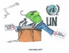 Cartoon: Syrien-Konferenz (small) by mandzel tagged syrien,iran,friedenskonferenz,einladung,ausladung,chamäleon