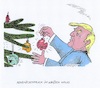 Cartoon: Trump dekoriert (small) by mandzel tagged trump,alabama,niederlage,republikaner,wahlen