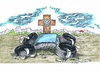 Cartoon: VW am Ende (small) by mandzel tagged vw,drama,betrug,abgaswerte,aktienverfall,imageverlust