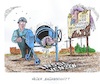 Cartoon: Wohnungsbaukrise (small) by mandzel tagged deutschland,ampel,wirtschaft,wohnungsbau,zinsen,inflation,politik