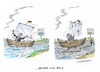Cartoon: Zeitenwende für den Michel (small) by mandzel tagged deutschland,michel,armut,krieg,energiekrise