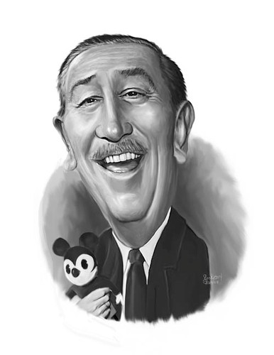 Cartoon: Walt Disney (medium) by rocksaw tagged walt,disney