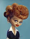 Cartoon: Lucille Ball (small) by rocksaw tagged lucille,ball
