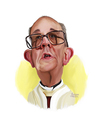 Cartoon: Pope Francis (small) by rocksaw tagged caricature,study,pope,francis