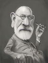 Cartoon: Sigmund Freud (small) by rocksaw tagged sigmund,freud
