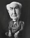 Cartoon: Thomas Edison (small) by rocksaw tagged thomas,edison