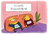 Cartoon: Anglizismen (small) by Holga Rosen tagged anglizismen,popkultur,generationenkonflikt,kino