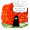 Cartoon: Burka (small) by Holga Rosen tagged kino,islam,burka