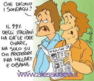 Cartoon: Polls on italian elections (medium) by Atride tagged italy,italien,