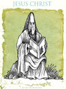Cartoon: JESUS (small) by allan mcdonald tagged religion,politica