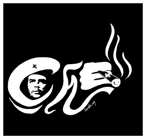 Cartoon: CHE (medium) by ismail dogan tagged che,guevara