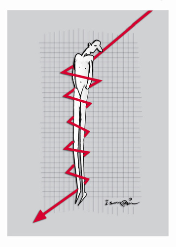 Cartoon: crisis ..austerity ..economy.. (medium) by ismail dogan tagged austerity