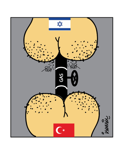 Cartoon: Gas (medium) by ismail dogan tagged turkey