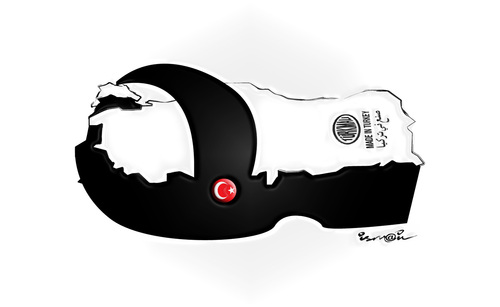 Cartoon: MADE IN TURKEY !.. (medium) by ismail dogan tagged turkey