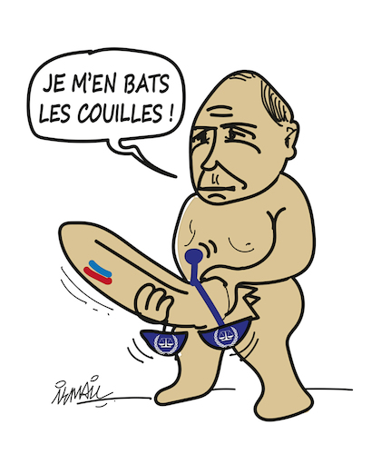 Cartoon: Putin (medium) by ismail dogan tagged poutine