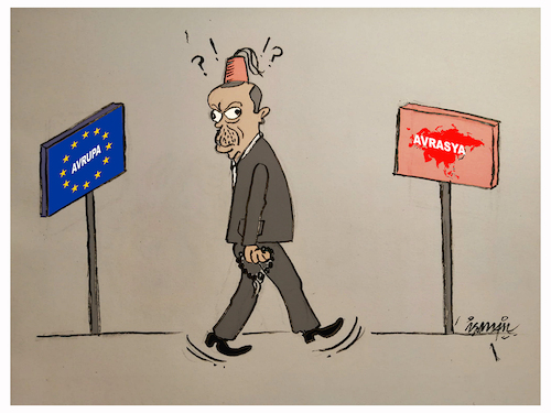 Cartoon: Quo Vadis Türkiye (medium) by ismail dogan tagged türkiye