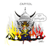 Cartoon: Capitol (small) by ismail dogan tagged capitol