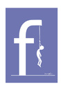 Cartoon: facebook (small) by ismail dogan tagged facebook
