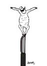 Cartoon: Feast of Sacrifice (small) by ismail dogan tagged eid,al,adha