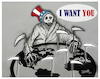 Cartoon: I Want you (small) by ismail dogan tagged usa
