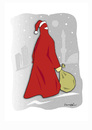 Cartoon: mother claus !.. (small) by ismail dogan tagged christmas