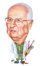 Cartoon: Kenan Evren (small) by Halil I YILDIRIM tagged emekli,general