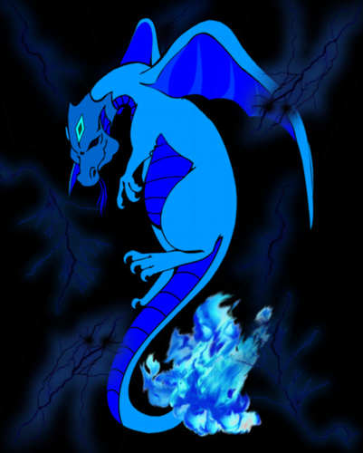 Cartoon: Dragon Blaze (medium) by shiraz786 tagged fantasy,cartoon,animals