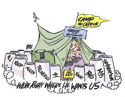 Cartoon: a peek ahead (medium) by barbeefish tagged takeovers
