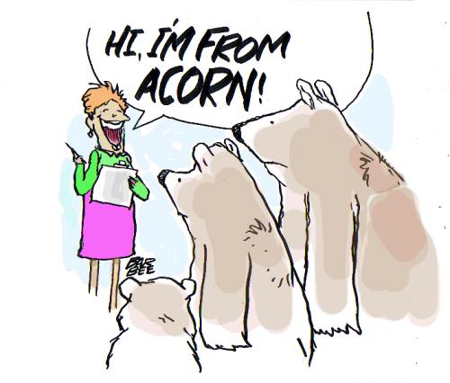 Cartoon: ACORN (medium) by barbeefish tagged voters