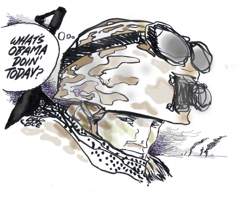 Cartoon: just wondering (medium) by barbeefish tagged afgan