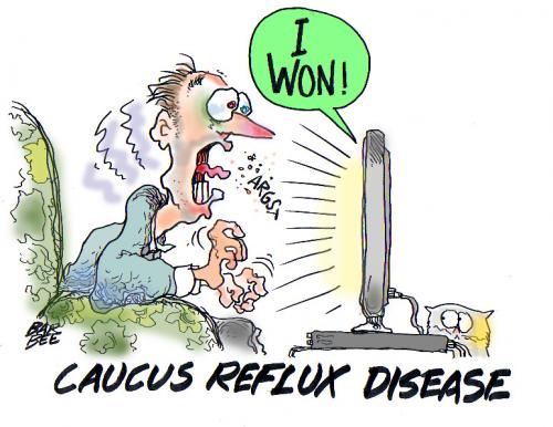 Cartoon: reflux (medium) by barbeefish tagged gag,
