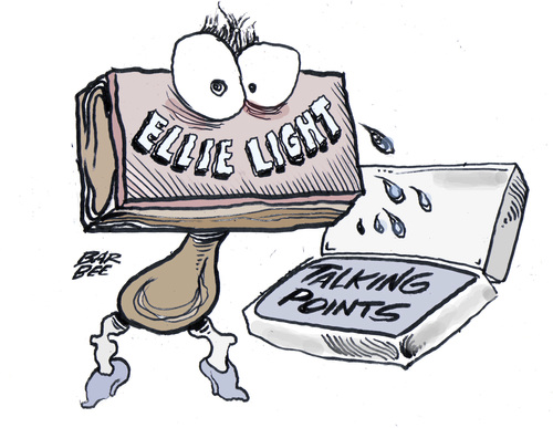 Cartoon: strange (medium) by barbeefish tagged democrats