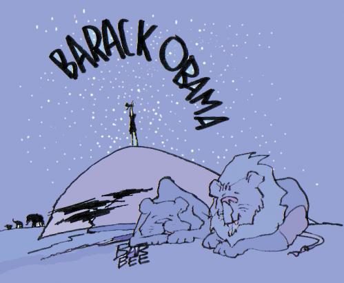 Cartoon: that birth cert (medium) by barbeefish tagged obama