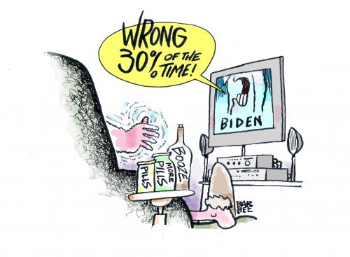 Cartoon: VP BIDEN SEZ (medium) by barbeefish tagged biden,joe,vp