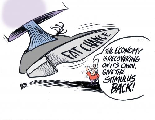 Cartoon: WISHFUL (medium) by barbeefish tagged govt