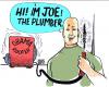 Cartoon: JOE THE PLUMBER (small) by barbeefish tagged joe,american